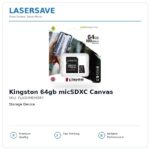 Kingston 64gb micSDXC Canvas