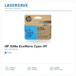 HP 938e EvoMore Cyan HY