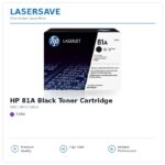 HP 81A Black Toner Cartridge