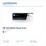 HP 222 Black Toner Cart